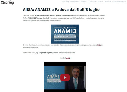 a Padova la tredicesima edizione di ANAM