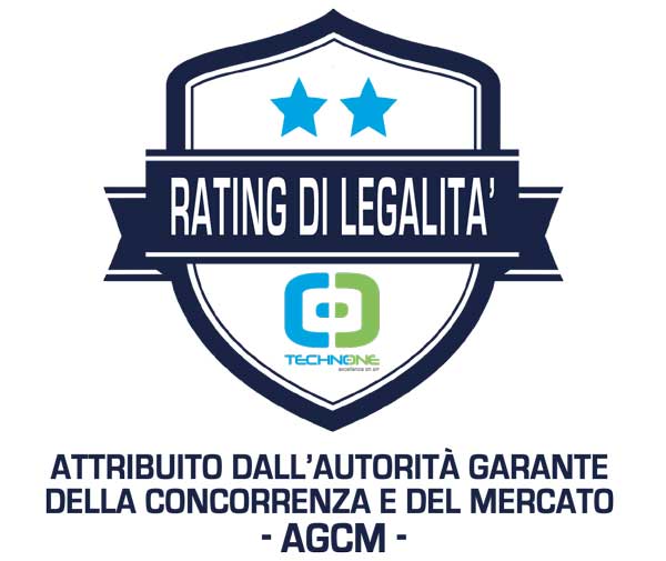 logo rating legalita techno one
