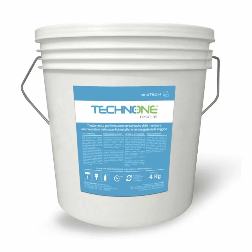 Secchio prodotto Resin re per il restauro conservativo superfici