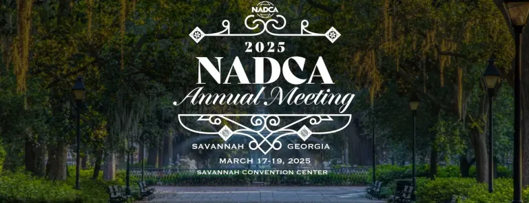 Locandina convegno annuale NADCA, 17/19 Marzo 2025 al Savannah Convention Center (Georgia)