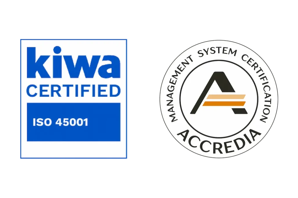 Logo certificazione ISO 45001